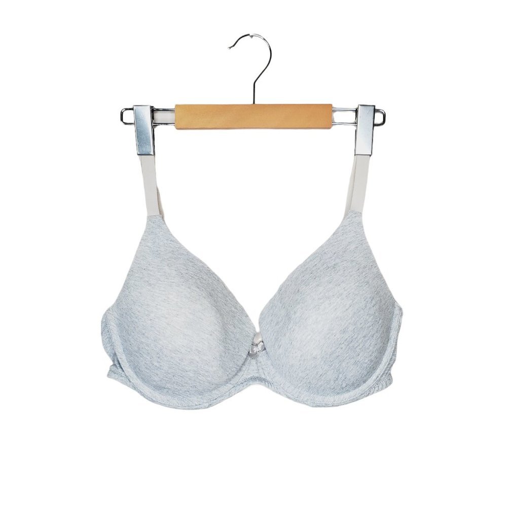 LA VIE EN ROSE Grey Lined Classic T-Shirt Bra